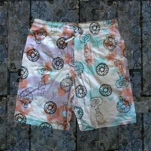 Bart Simpson Donut Pajama Shorts